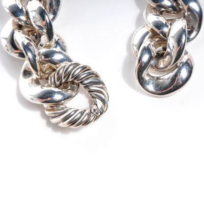 David Yurman Sterling Silver Cordelia Curb Link Bracelet 4 of 5