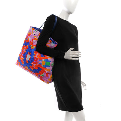 Chanel Nylon Printed CC Tote Multicolor 2 of 9