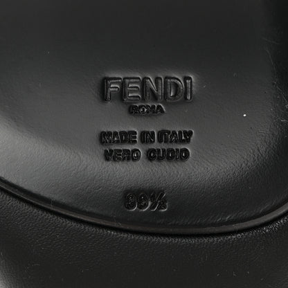Fendi Nappa Baguette Ankle Strap 30/110mm Platform Sandals 39.5 Black 6 of 9
