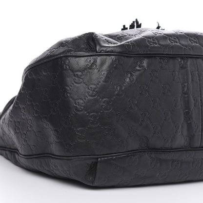 Gucci Guccissima Medium Emily Hobo Black 10 of 19