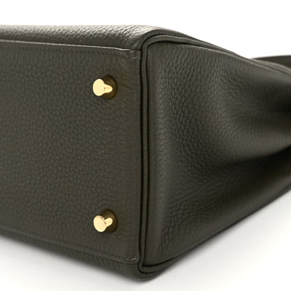 Hermes Togo Kelly Retourne 28 Vert Maquis 10 of 13