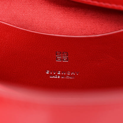 Givenchy Patent Calfskin Small P'tit Voyou Shoulder Bag Red 7 of 12