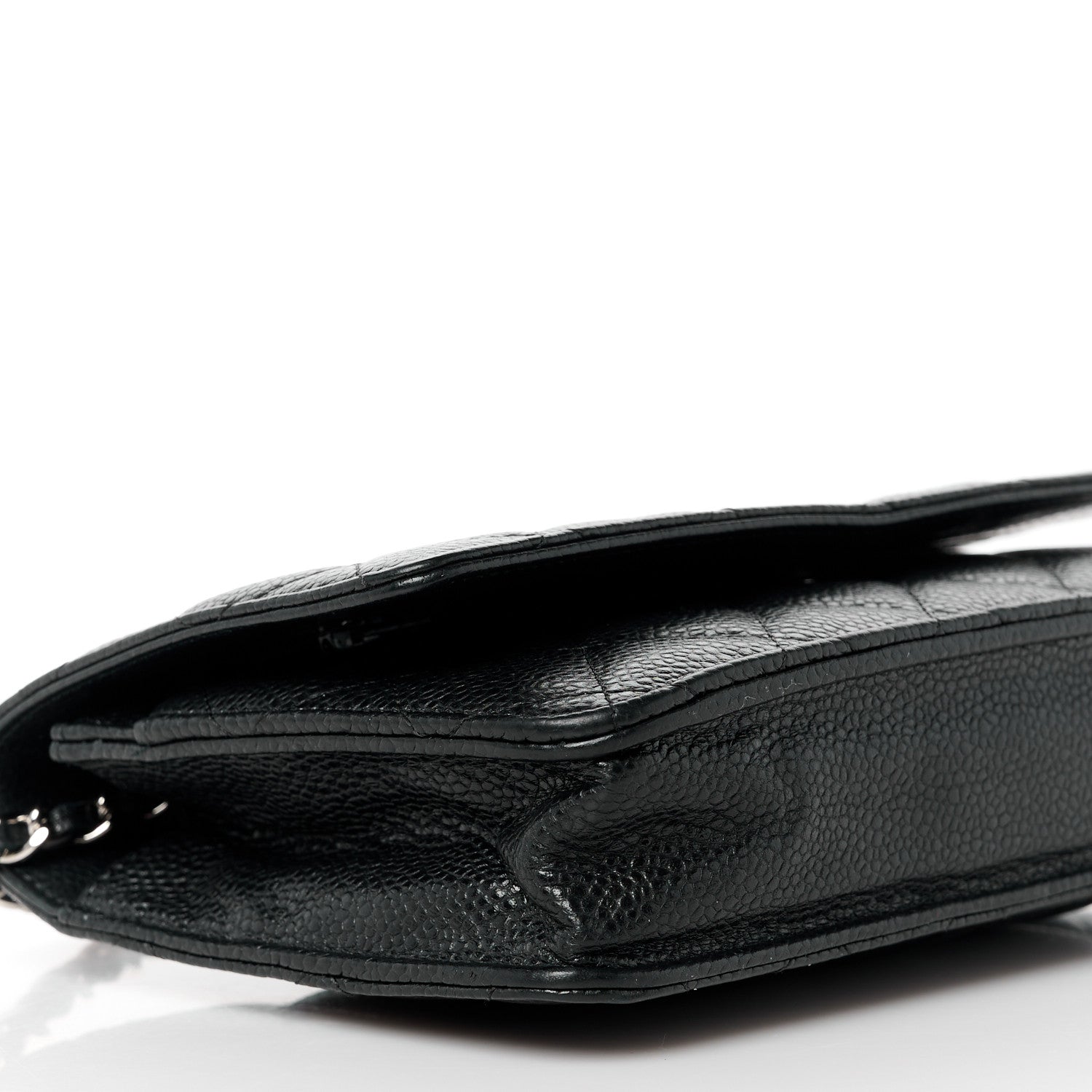 Chanel Caviar Quilted Wallet on Chain WOC Black 9 of 10