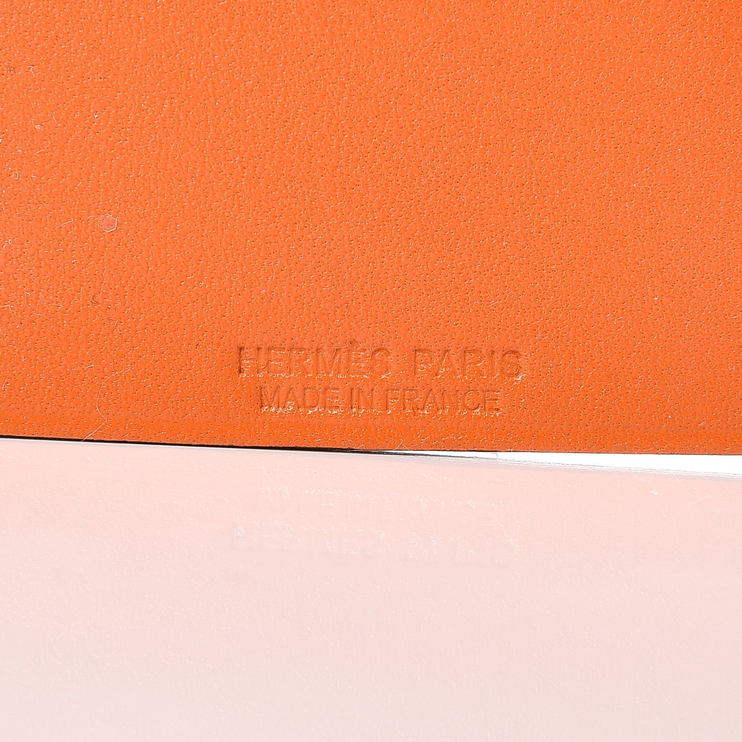 Hermes Everlisse Chevre Mysore Samarcande Horse Ornament Bag Charm Vermillion Orange 3 of 3