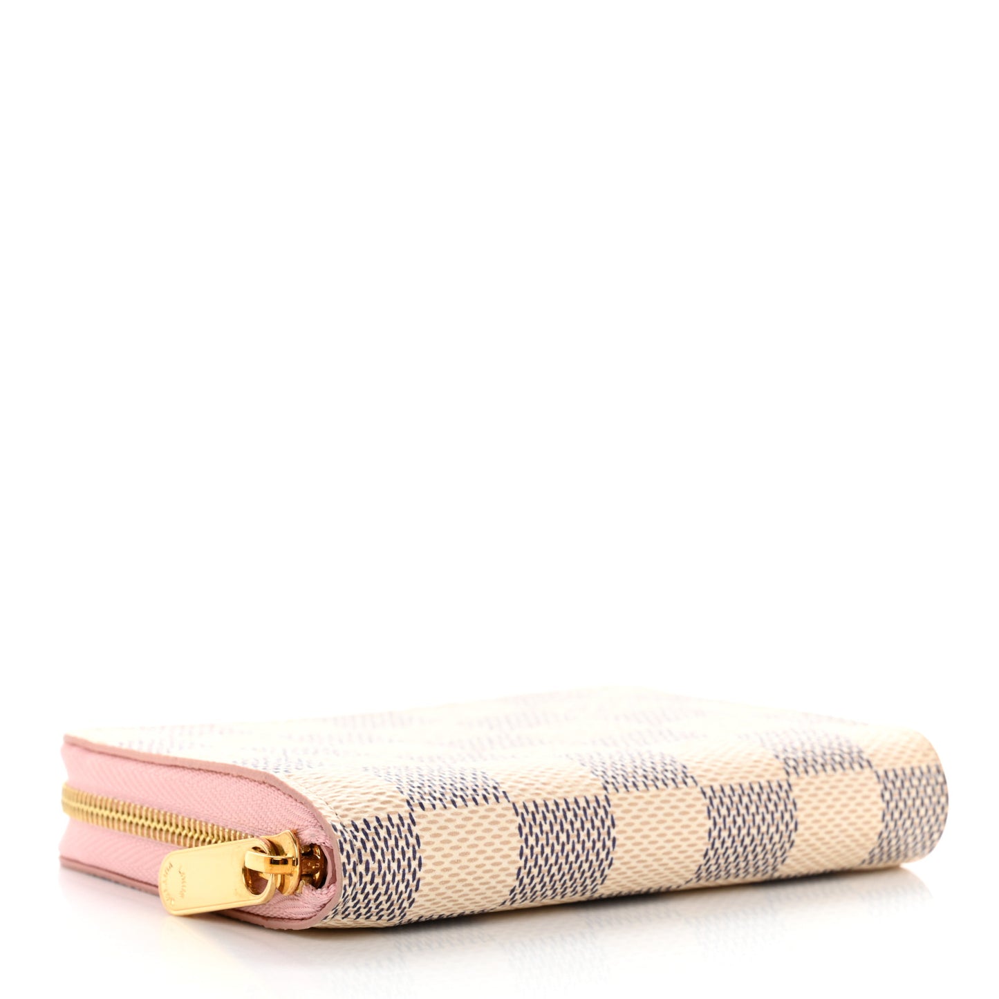 Damier Azur Zippy Coin Purse Rose Ballerine