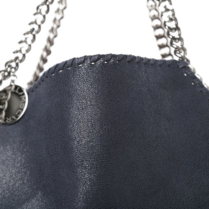 Stella McCartney Shaggy Deer Falabella Reversible Tote Navy Camel 10 of 10