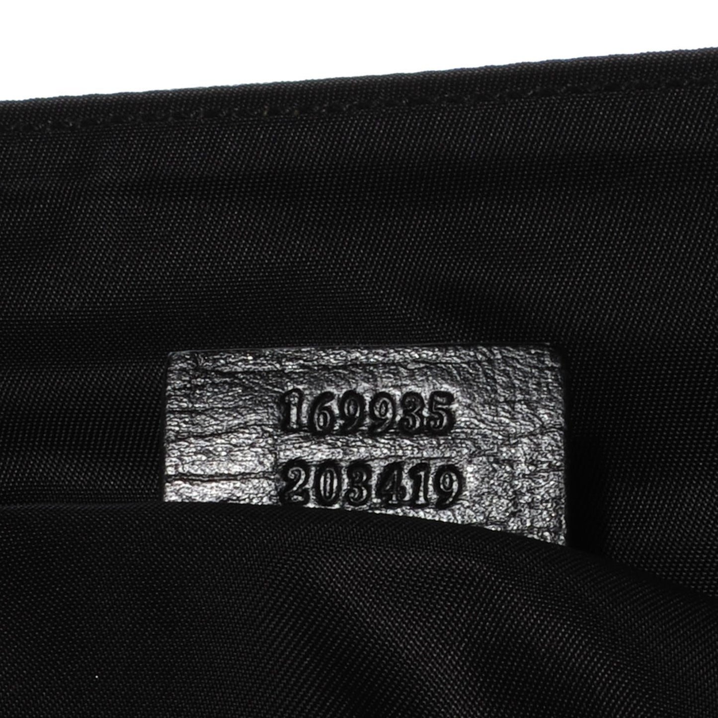 GG Plus Monogram Medium Flap Messenger Bag Black