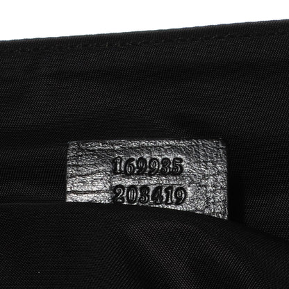 Gucci GG Plus Monogram Medium Flap Messenger Bag Black 6 of 7