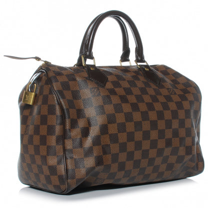 Louis Vuitton Damier Ebene Speedy 30 3 of 7