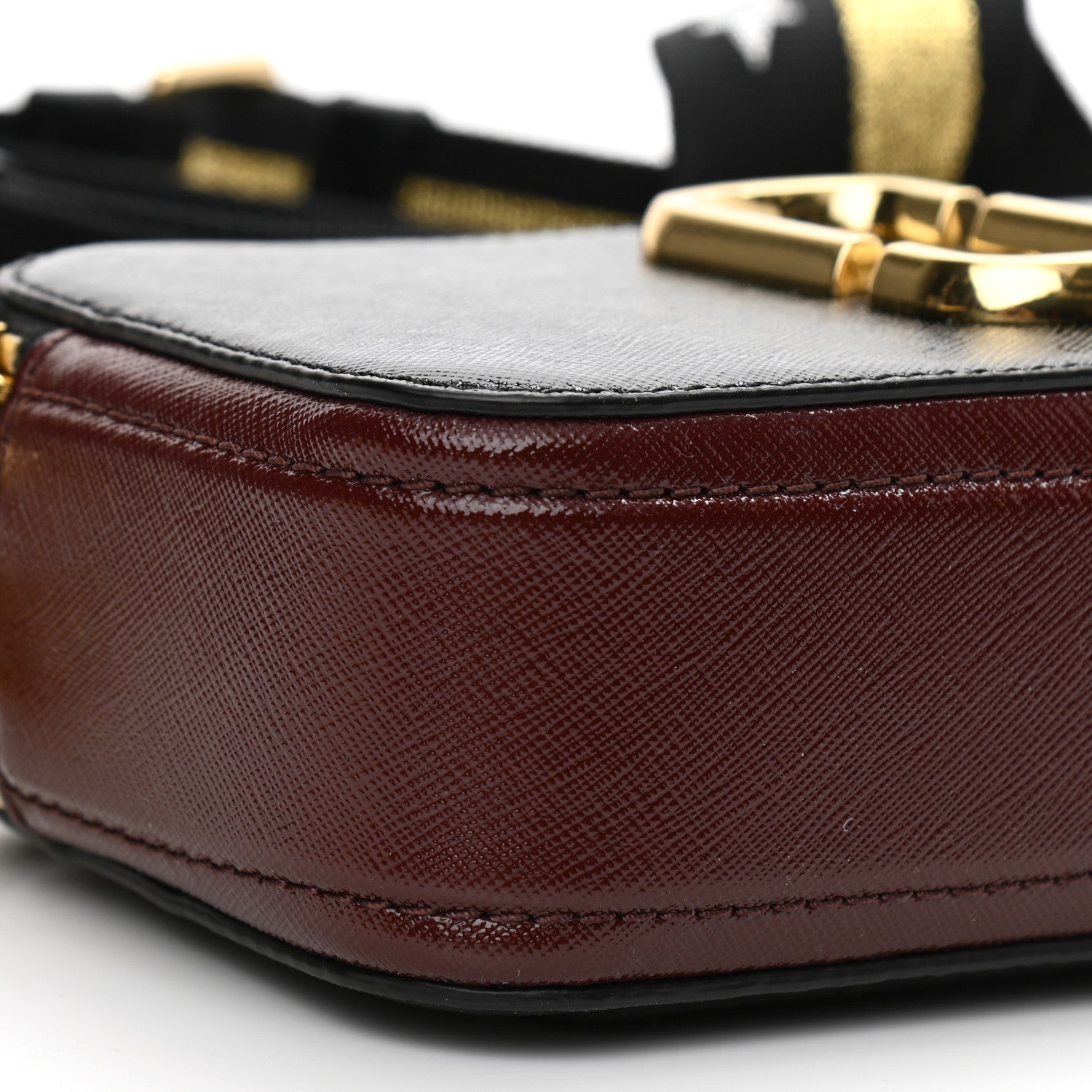 Marc Jacobs Saffiano Small Snapshot Camera Bag Black Multi 9 of 10