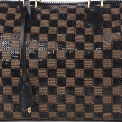 Louis Vuitton Damier Paillettes Speedy 30 Black 10 of 10