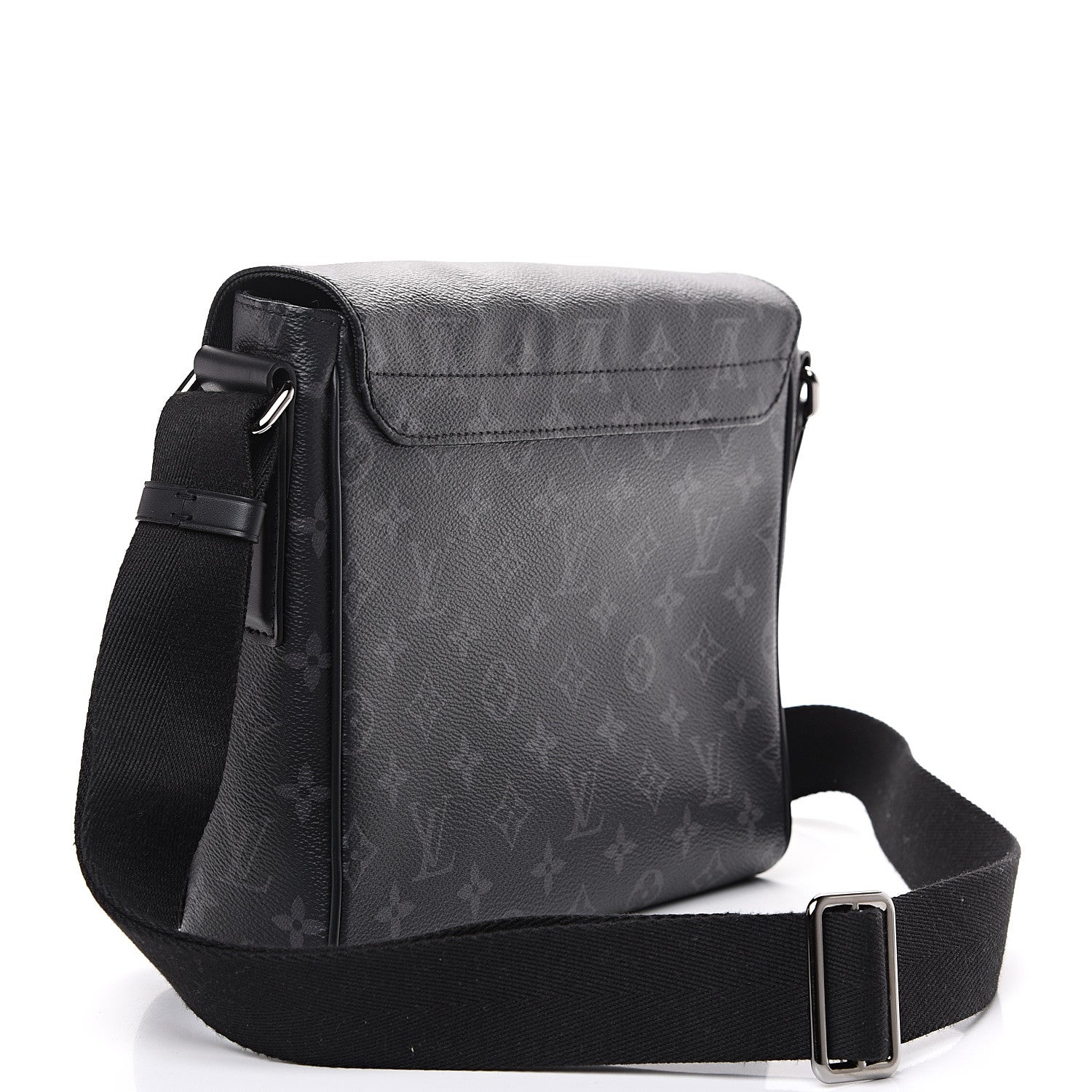 Louis Vuitton Monogram Eclipse District PM Black 2 of 8