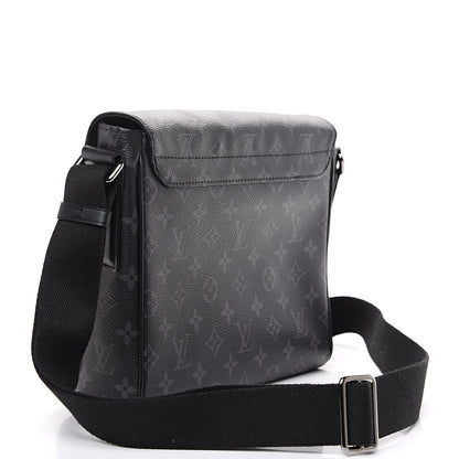 Louis Vuitton Monogram Eclipse District PM Black 2 of 8