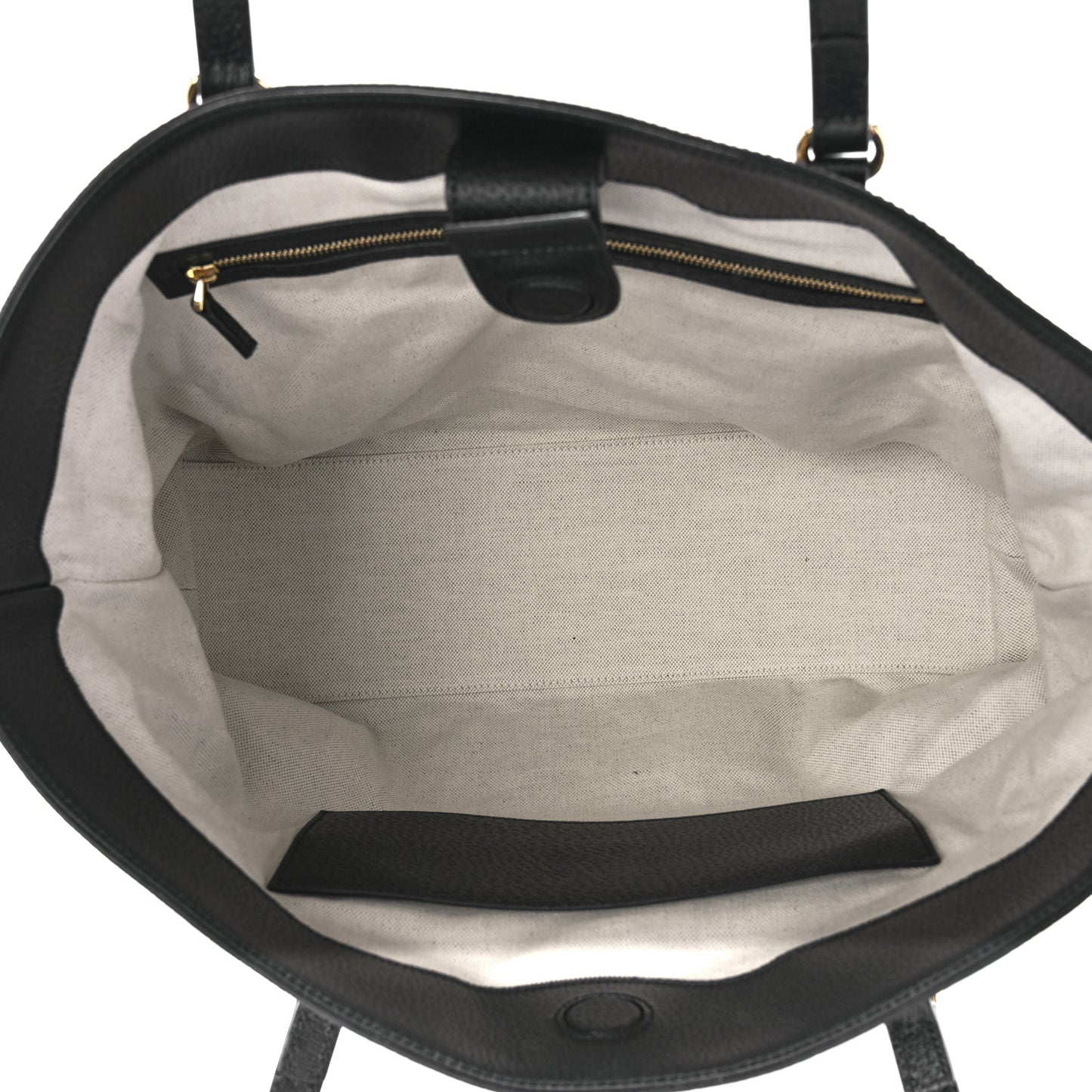 Jacquard Black Denim GG Monogram Medium Ophidia Shopping Tote Black Ivory