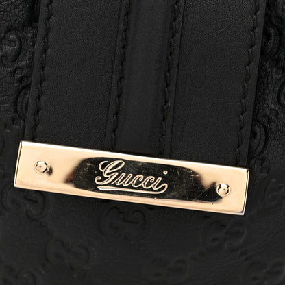 Gucci Guccissima Large New Ladies Web Hobo Black Black 11 of 14