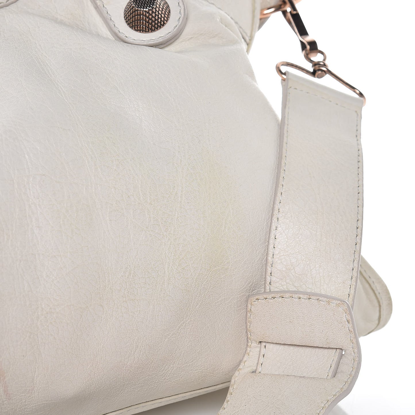 Agneau Giant 21 Rose Gold Hardware City White Light