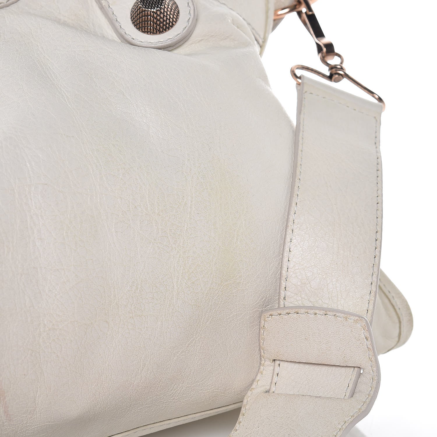 Balenciaga Agneau Giant 21 Rose Gold Hardware City White Light 15 of 26