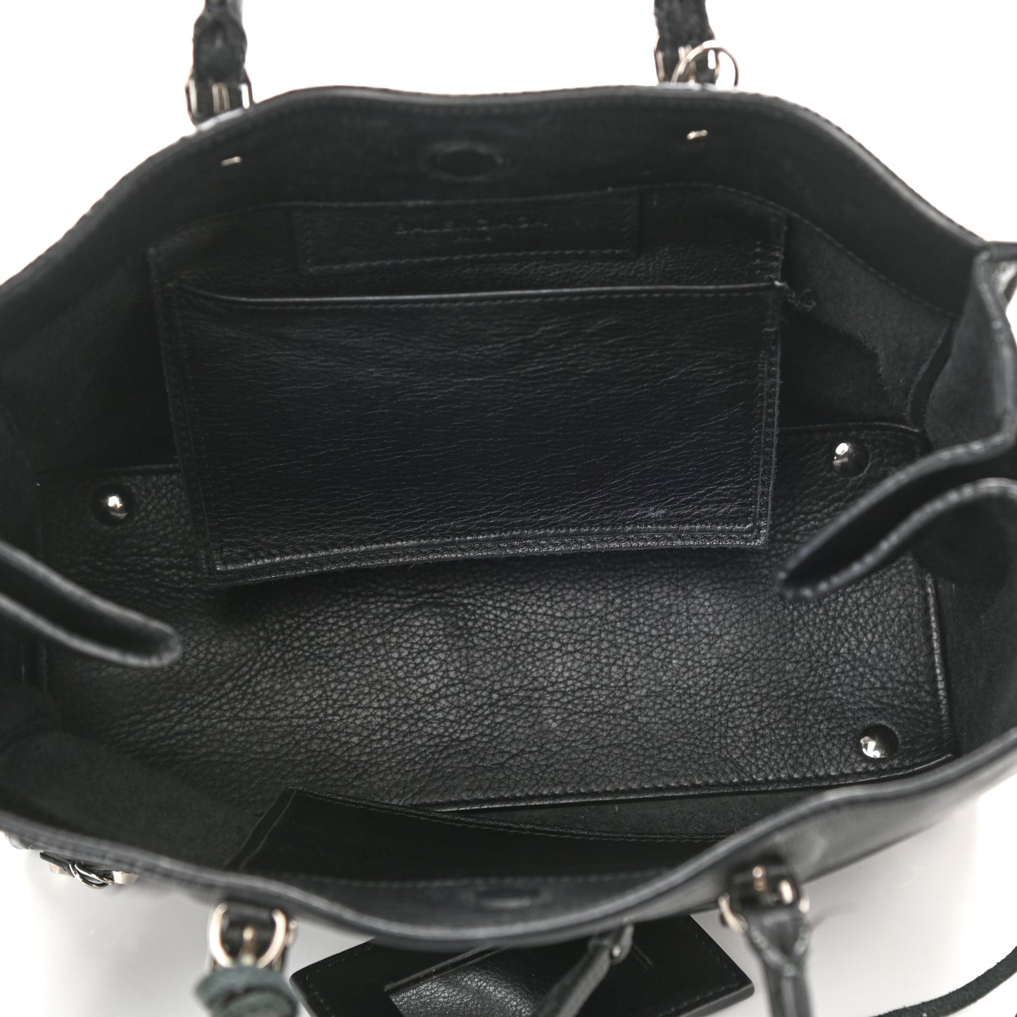 Veau Papier A6 Zip Around Tote Black