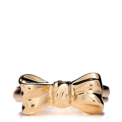 Tiffany 18K Yellow Gold Bow Ring 49 5 1 of 5