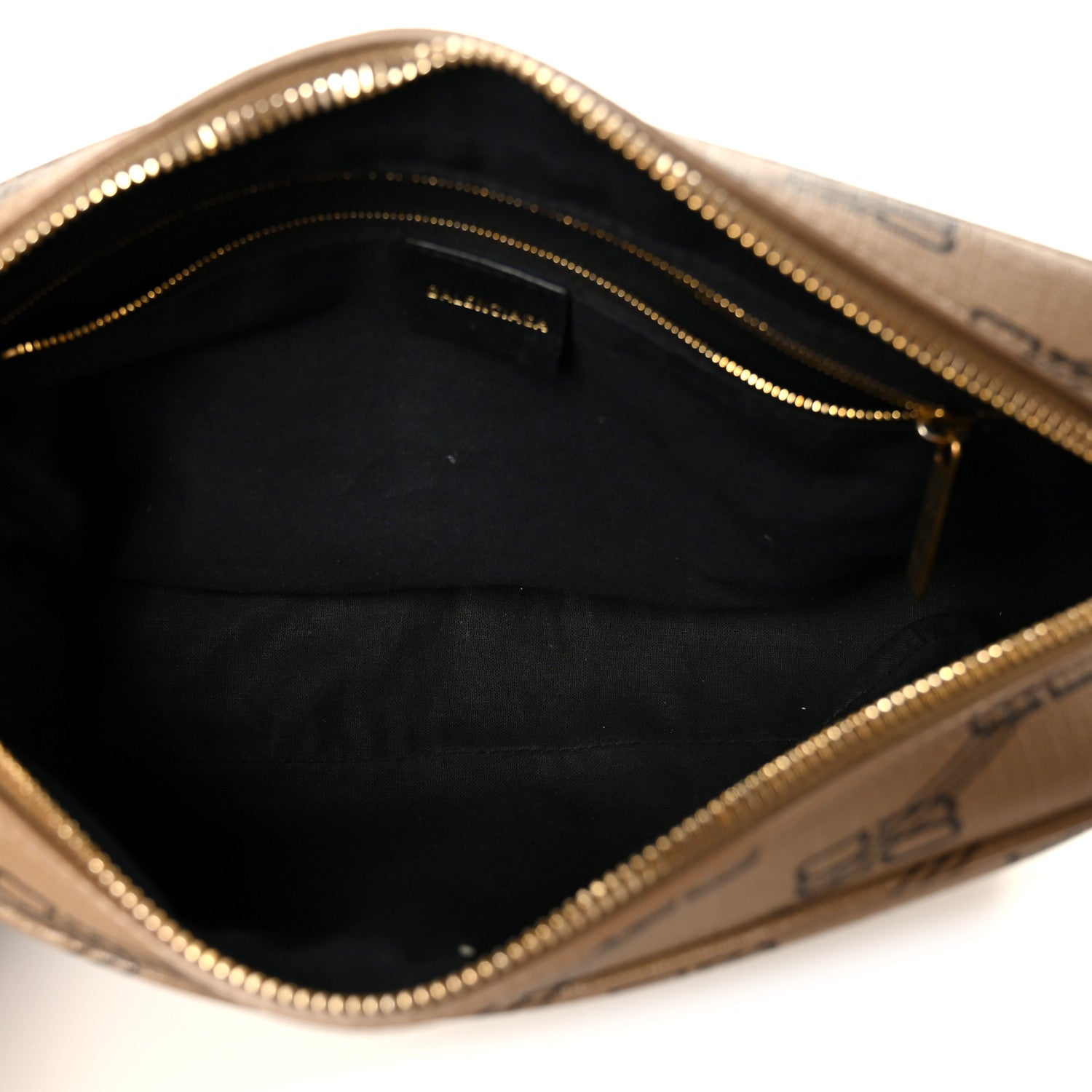 Balenciaga Coated Canvas BB Monogram Medium Signature Camera Bag Beige Brown 5 of 11