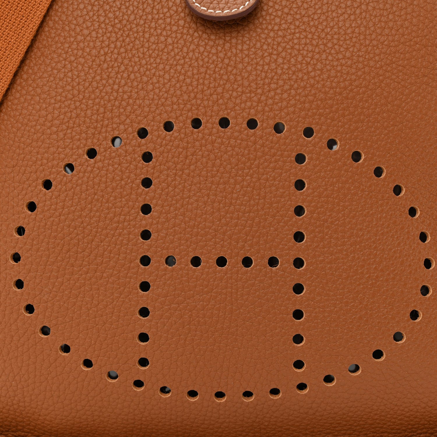 Hermes Taurillon Clemence Evelyne III PM Gold 8 of 11