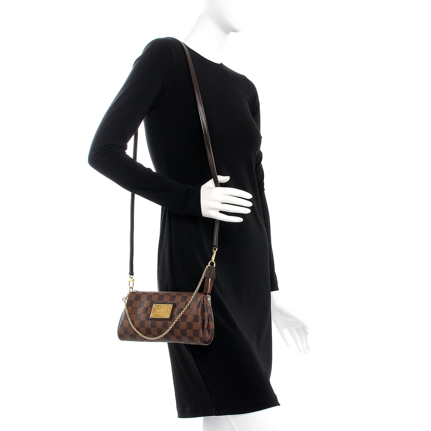 Damier Ebene Eva Clutch