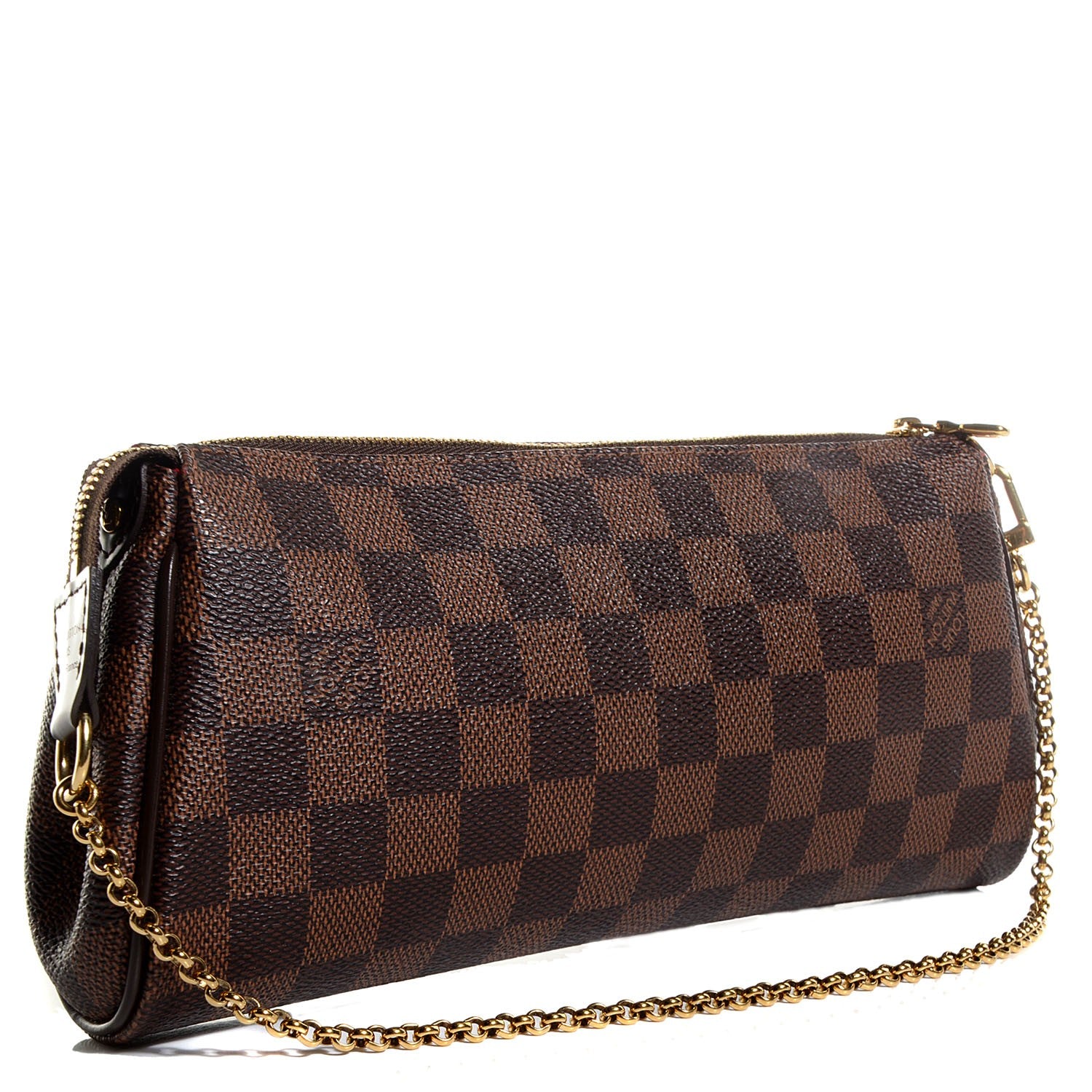 Louis Vuitton Damier Ebene Eva Clutch 3 of 8