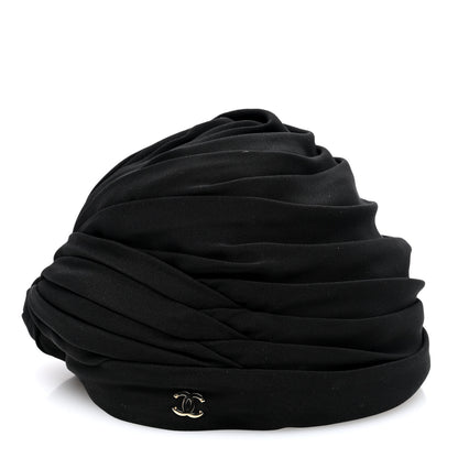 Chanel Silk Turban Black 5 of 8