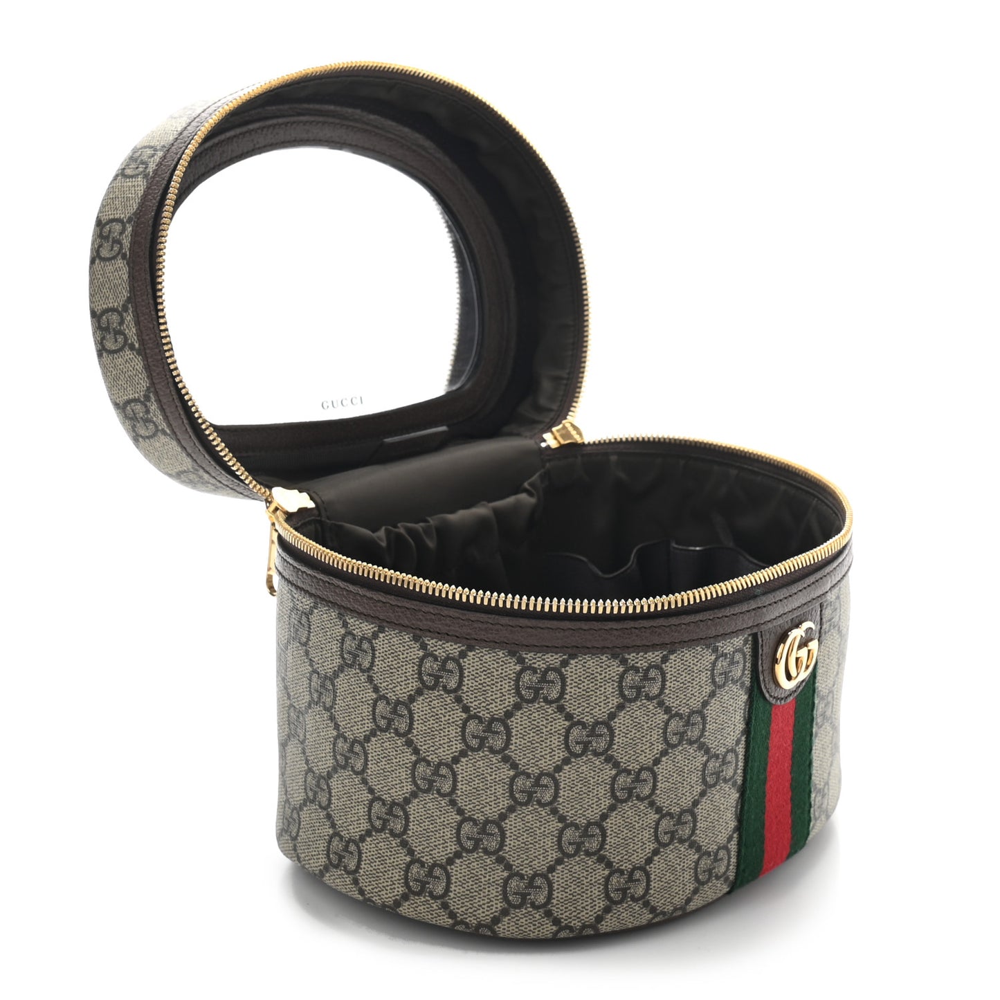GG Supreme Monogram Ophidia Vanity Cosmetic Case