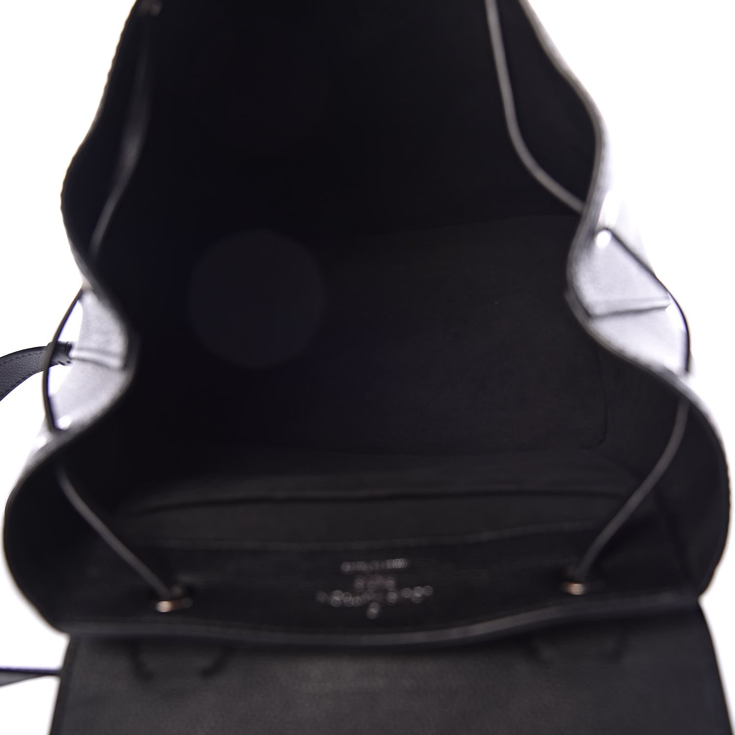 Louis Vuitton Calfskin Lockme Backpack Black 7 of 10