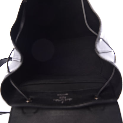 Louis Vuitton Calfskin Lockme Backpack Black 7 of 10