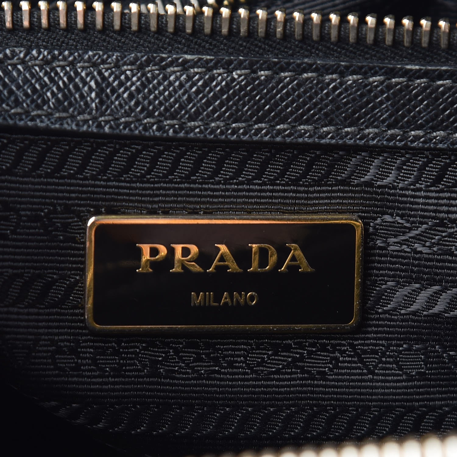 Prada Saffiano Small Galleria Double Zip Tote Black 8 of 14