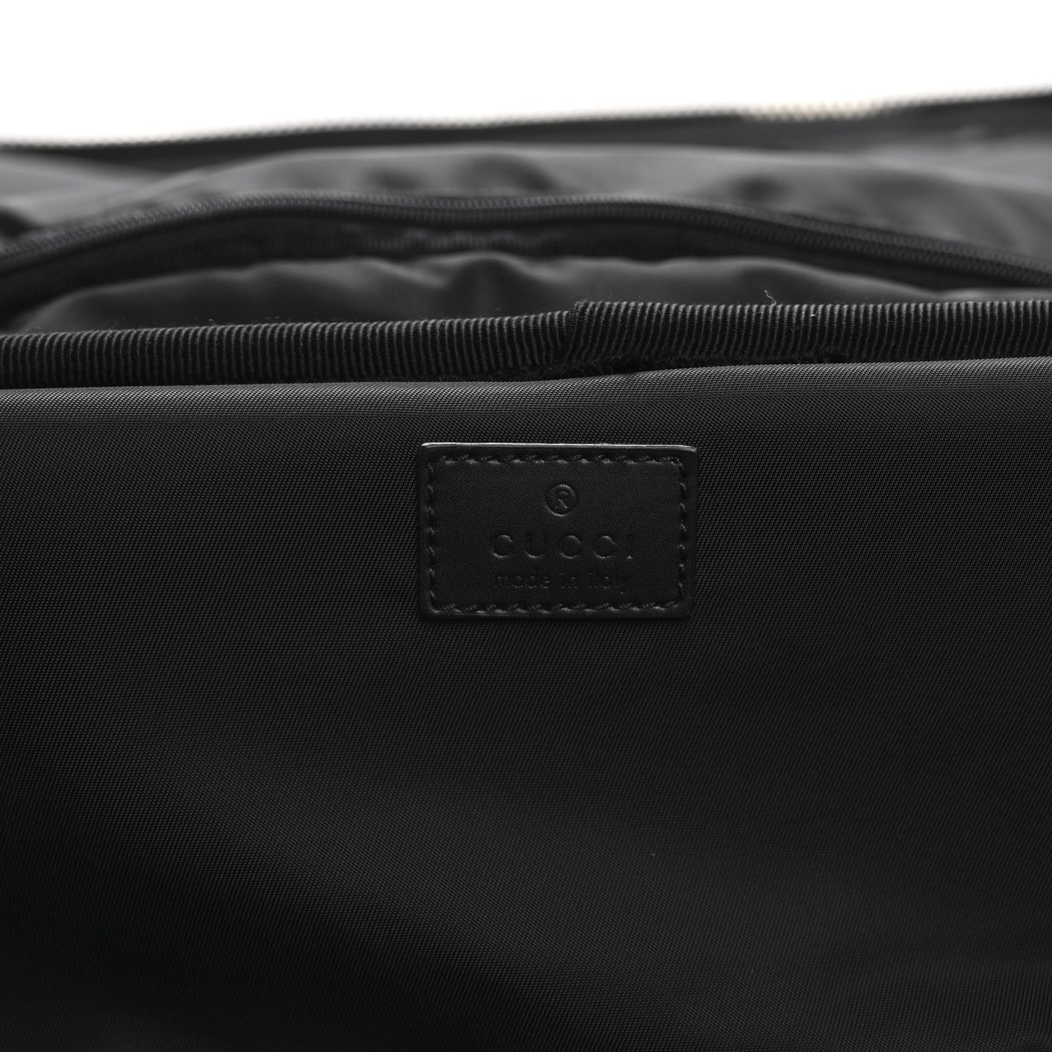 Gucci GG Supreme Monogram Gran Turismo Suitcase Black Grey 5 of 13