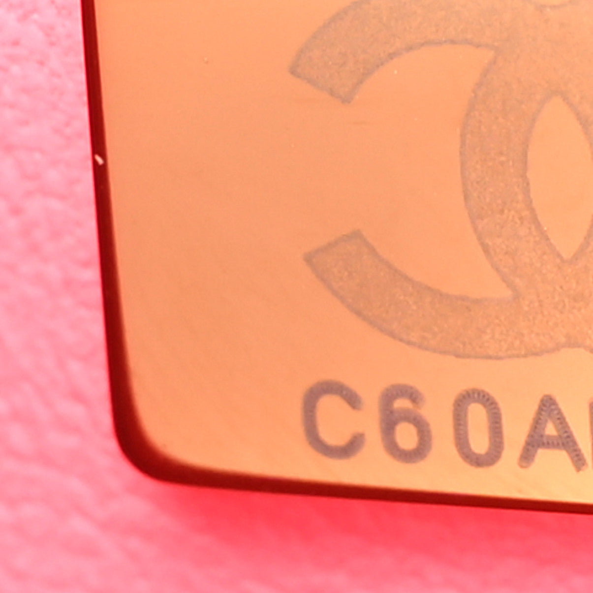 Chanel Lambskin Quilted Mini Rectangular Flap Pink 7 of 10
