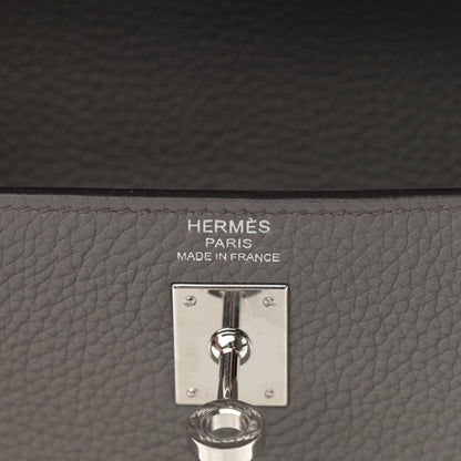 Hermes Togo Kelly Retourne 25 Etain 6 of 12