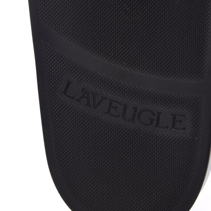 Gucci Calfskin Bee Star Embroidered Mens Horsebit River Slippers 12 Black 7 of 9