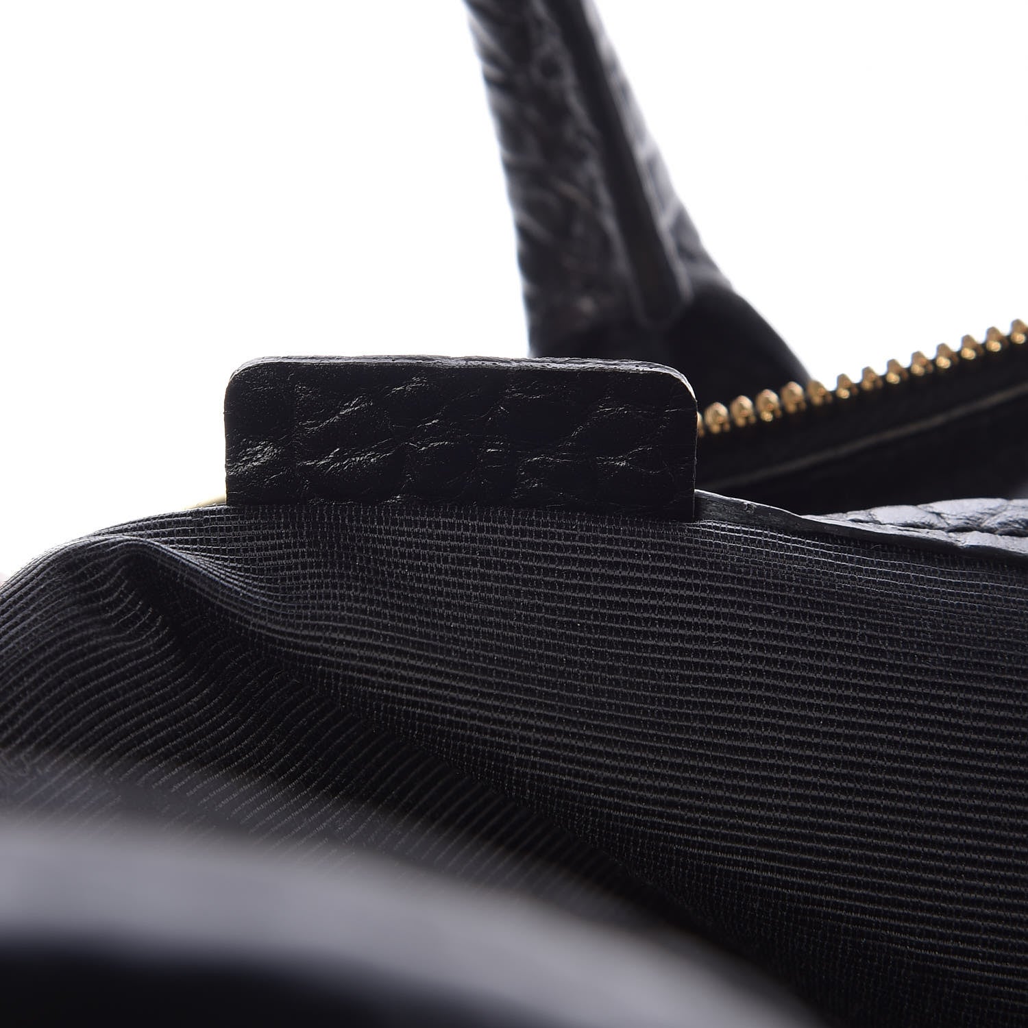 Burberry Heritage Grain Medium Alchester Bowling Bag Black 8 of 10