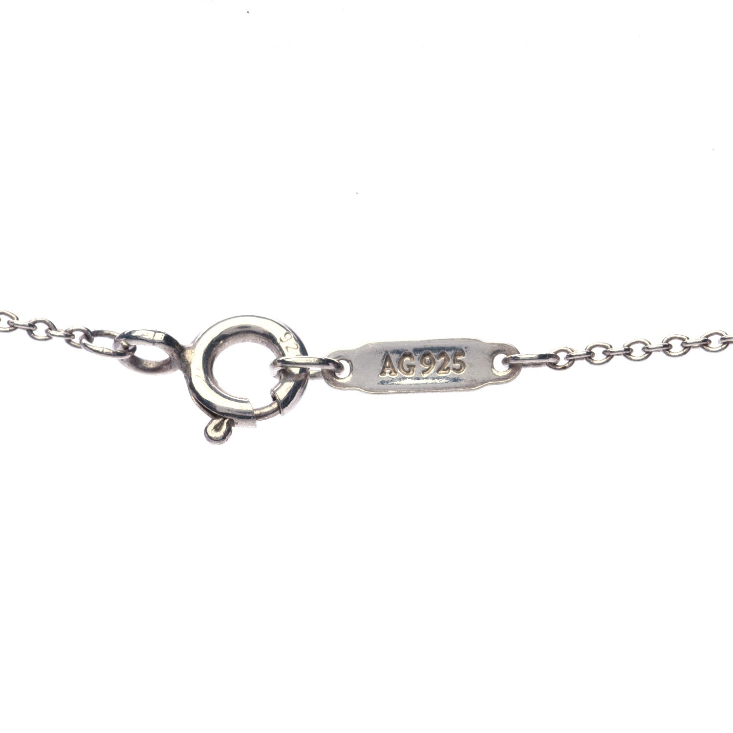 Tiffany Sterling Silver Blue Sapphire Enchant Heart Key Pendant Necklace 7 of 7