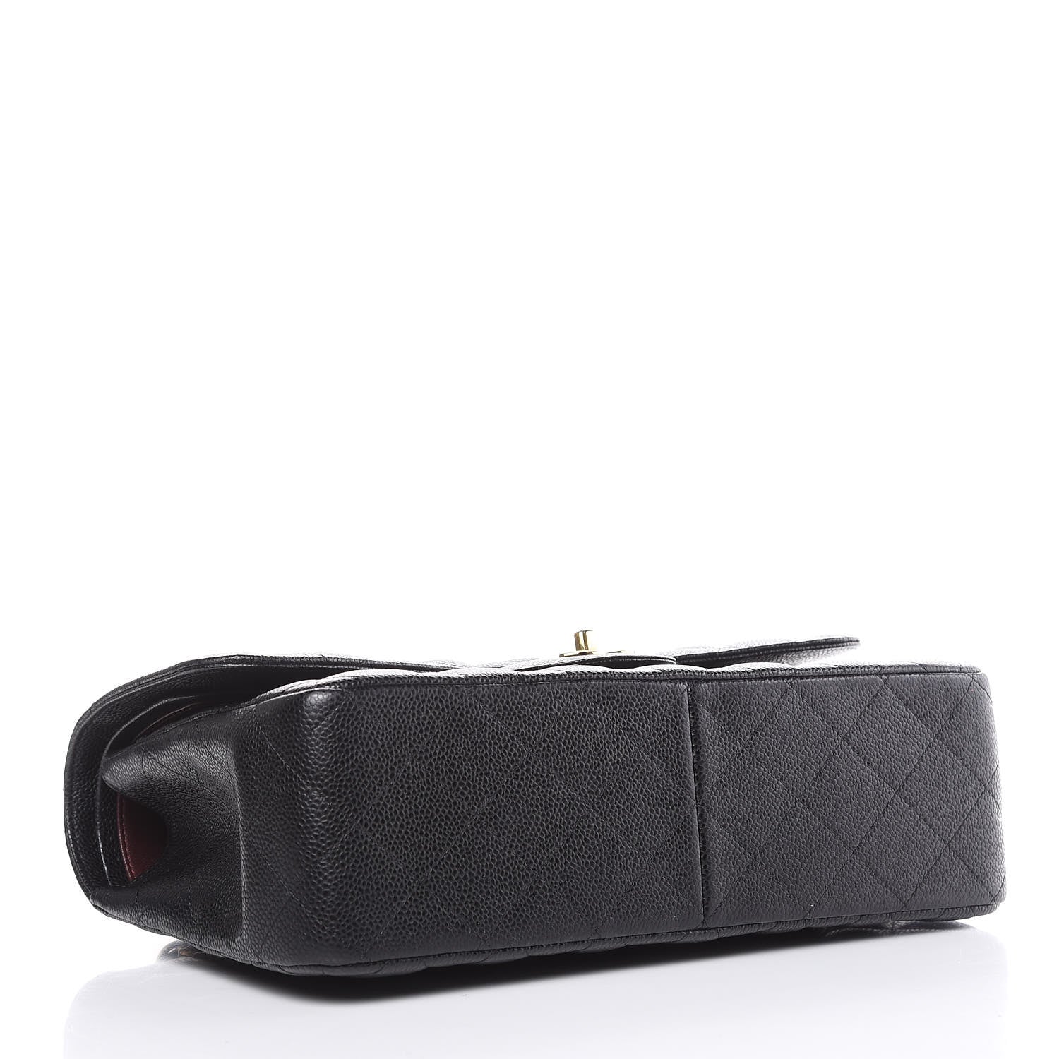 Chanel Caviar Quilted Jumbo Double Flap Black 5 of 12
