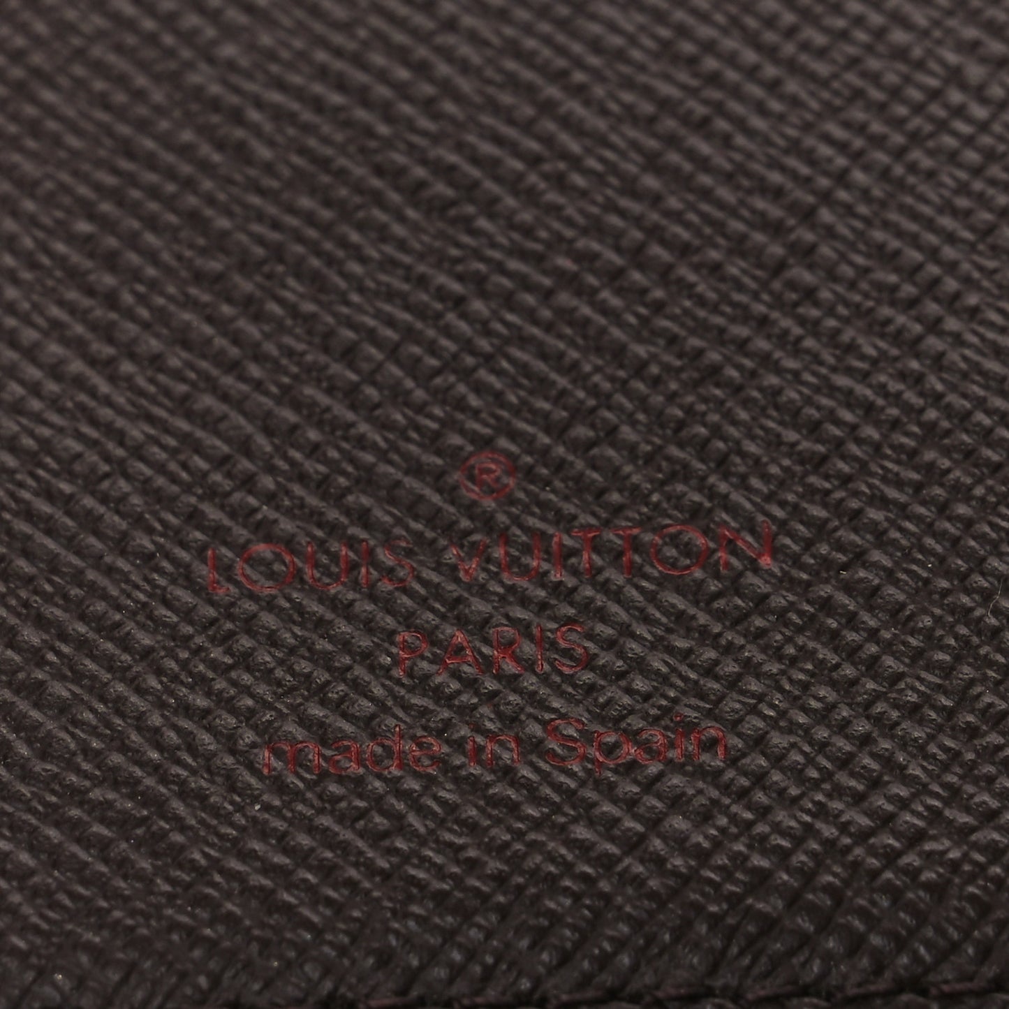 Damier Ebene Small Ring Agenda Cover