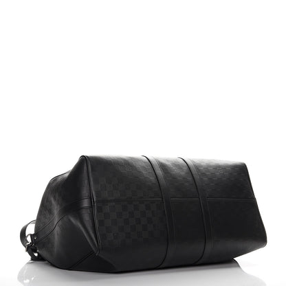 Louis Vuitton Damier Infini Keepall Bandouliere 55 Onyx 4 of 14