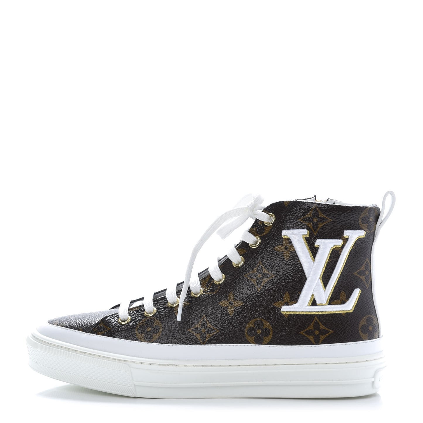 Patent Monogram Stellar Sneaker Boots 37.5