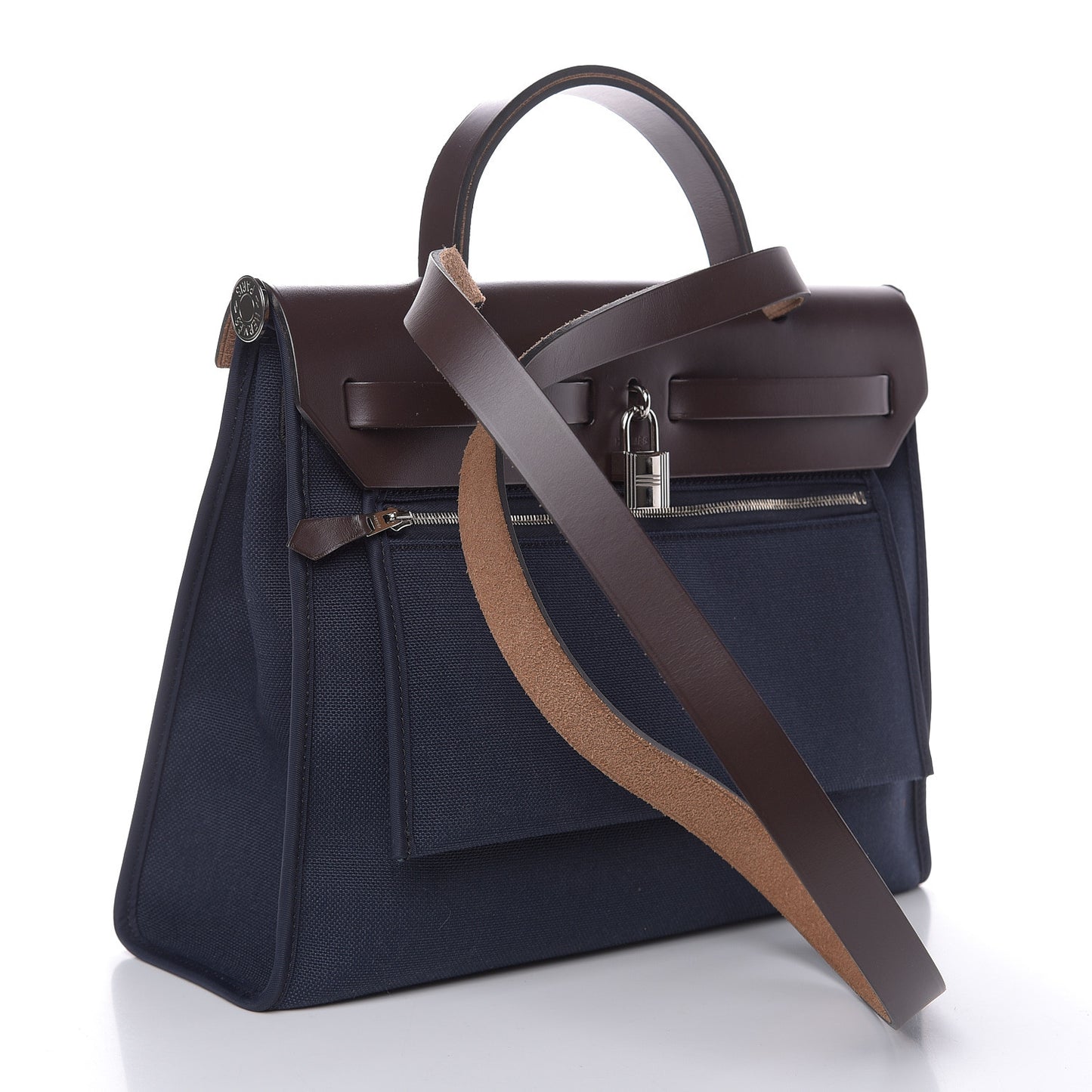 Vache Hunter Toile Herbag Zip 31 PM Bleu Marine Ebene