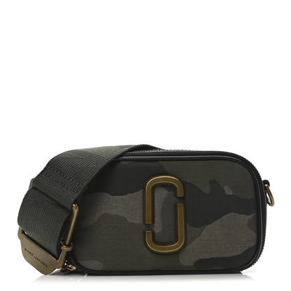 Marc Jacobs Jacquard Camouflage Snapshot Camera Bag Green 1 of 10