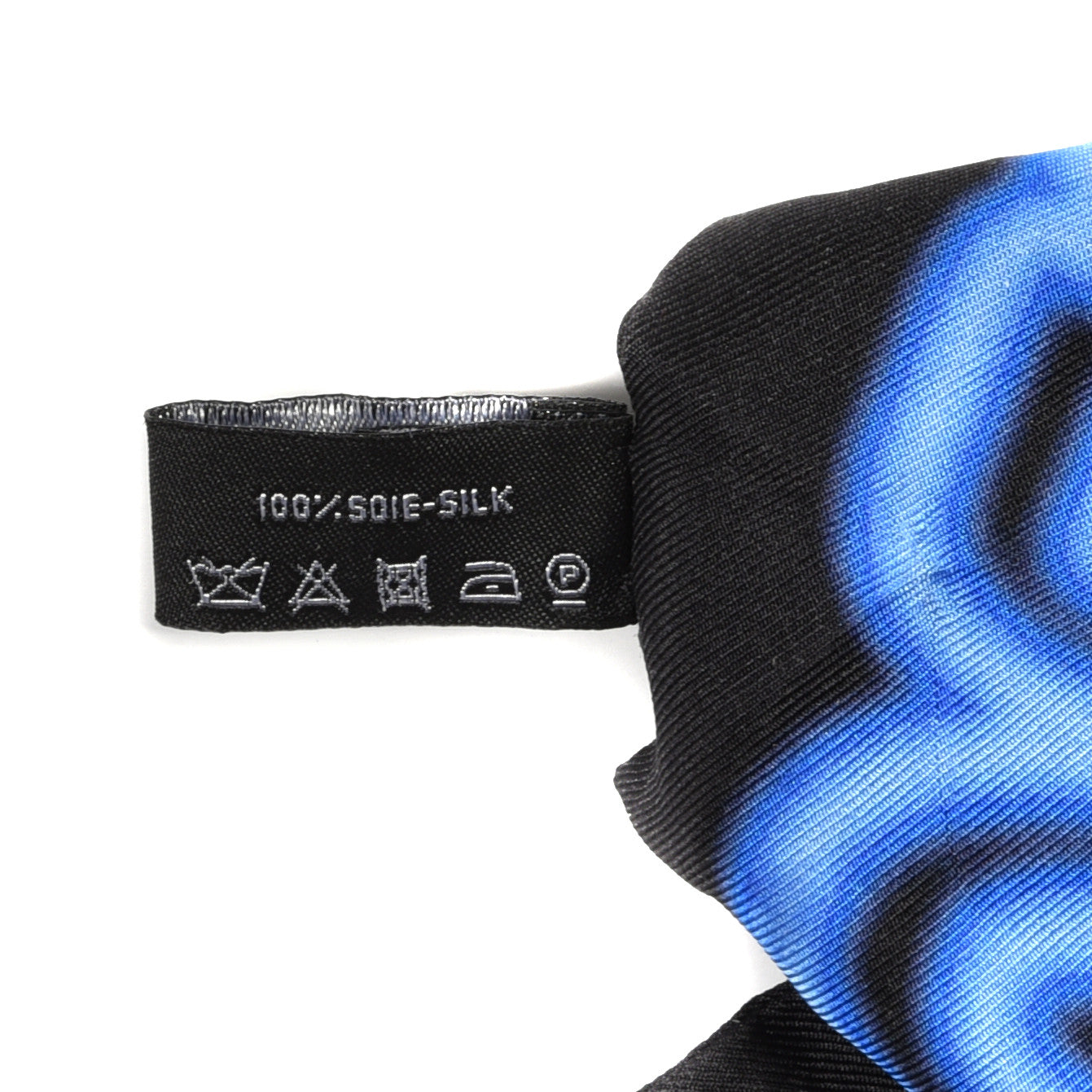 Silk Neon CC Bandeau Scarf Black Multicolor