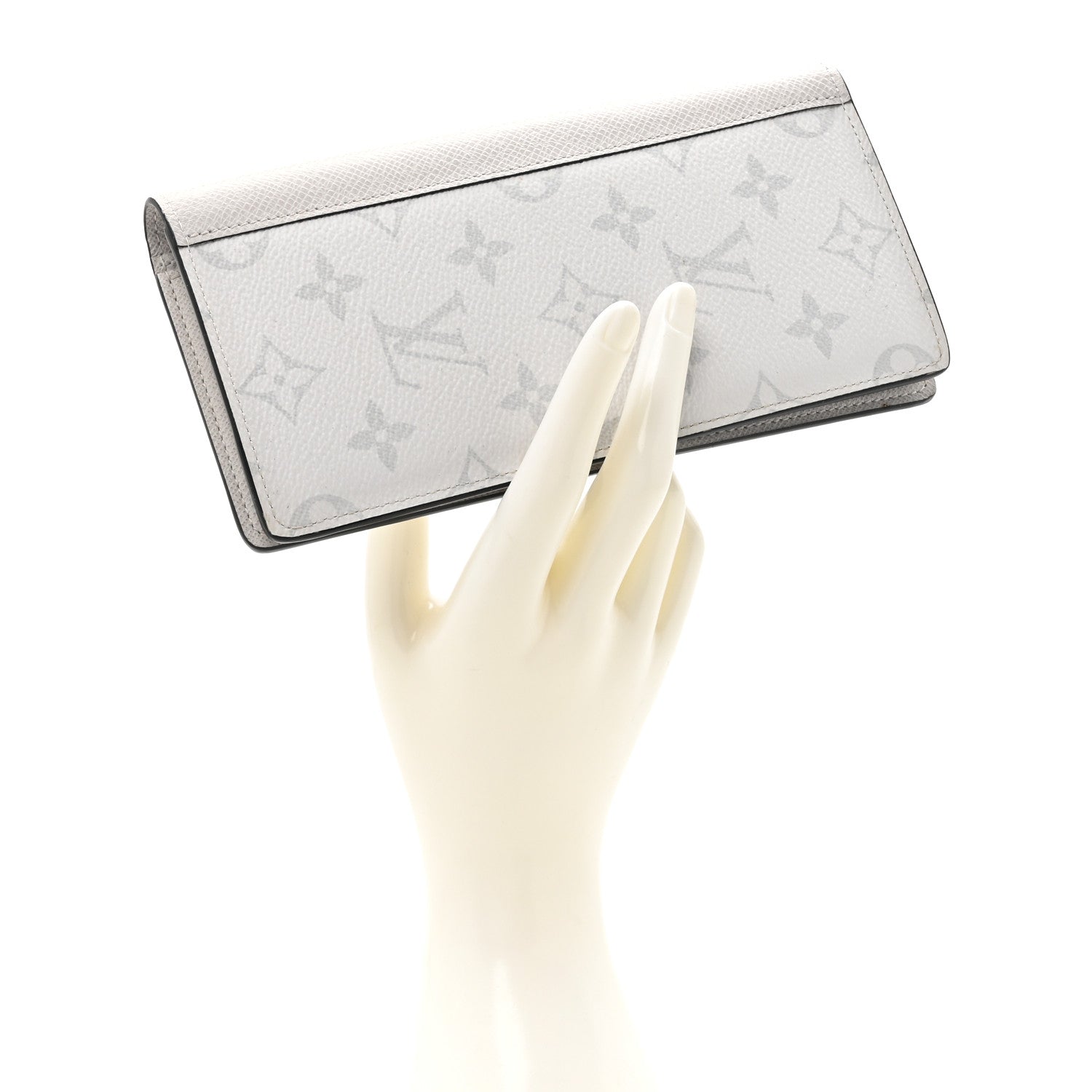Louis Vuitton Taigarama Brazza Wallet NM Antarctica 2 of 9