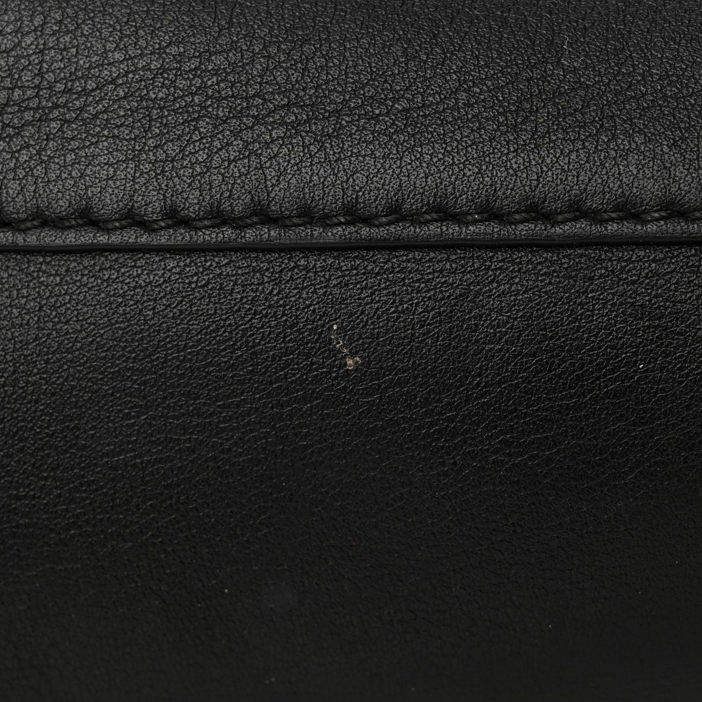 Calfskin Mini Flamenco Knot Clutch Black