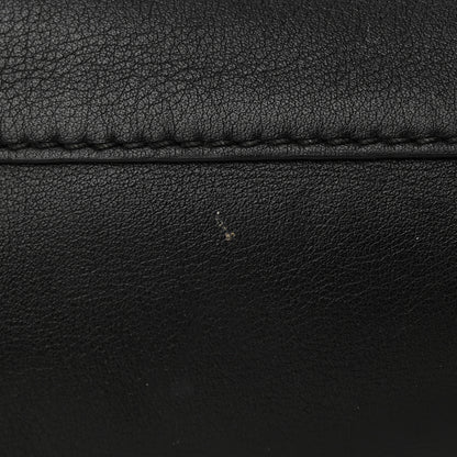 Loewe Calfskin Mini Flamenco Knot Clutch Black 12 of 14