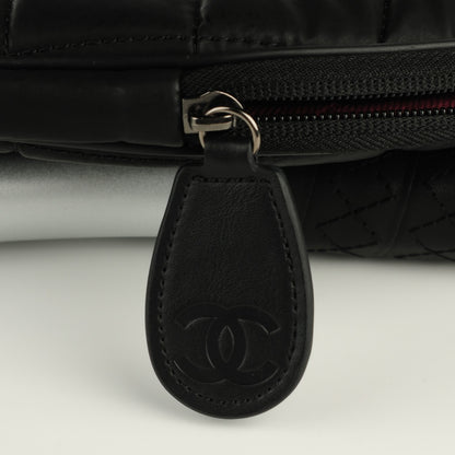 Chanel Tennis Racquet and Nylon Quilted Cover Silver 8 of 11