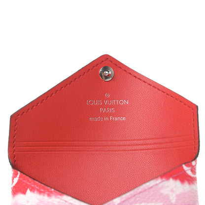 Louis Vuitton Monogram Escale Small Kirigami Pochette Insert Red 6 of 6